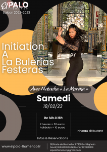 Stage Initiation à la Bulerias Festeras 18/02/23